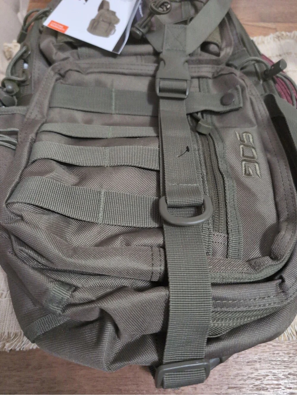 New Olive YPB001SOG-ODRB SOG Ninja Tactical Day Pack